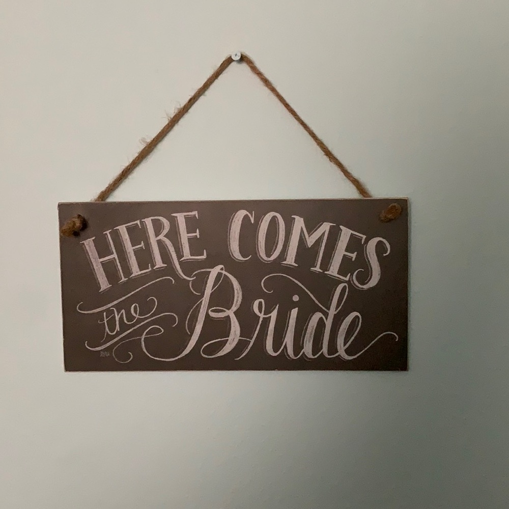 Wedding sign